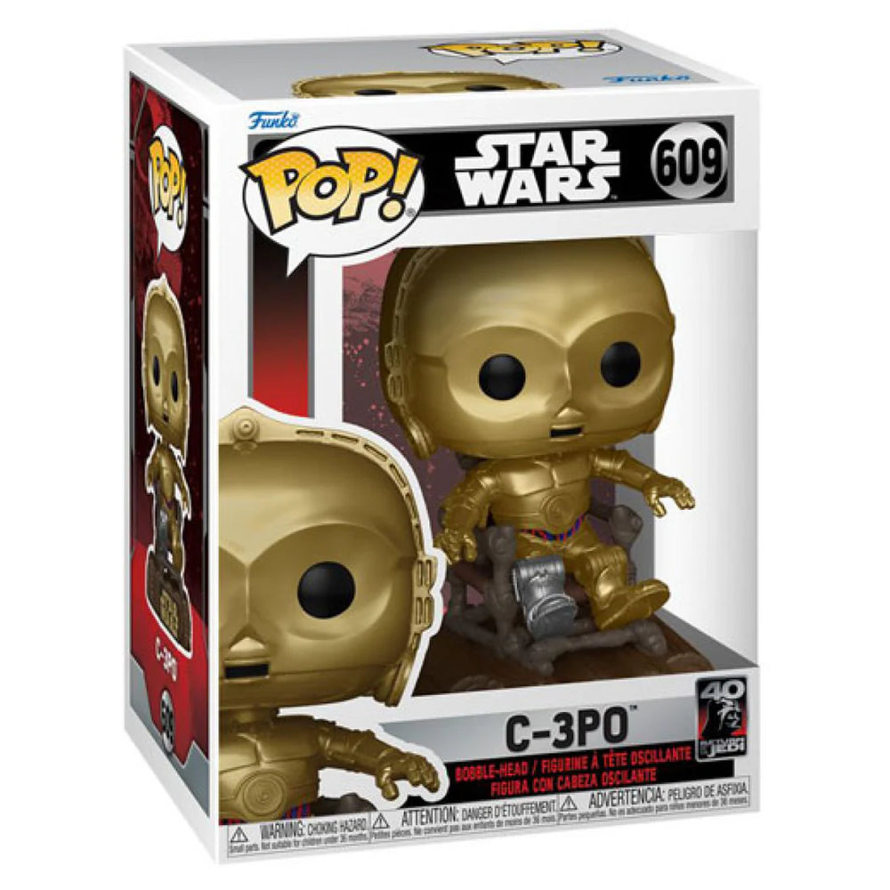 Funko Pop! Star Wars: Return of the Jedi 40th Anniversary - C3P0 in chair
