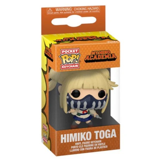 Funko Pop! Pocket Keychain: My Hero Academia - Toga with Mask