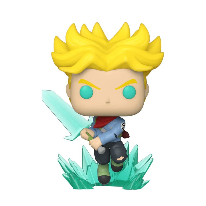 Funko Pop! Animation: Dragon Ball Super – Super Saiyan Trunks With Sword Glows In The Dark