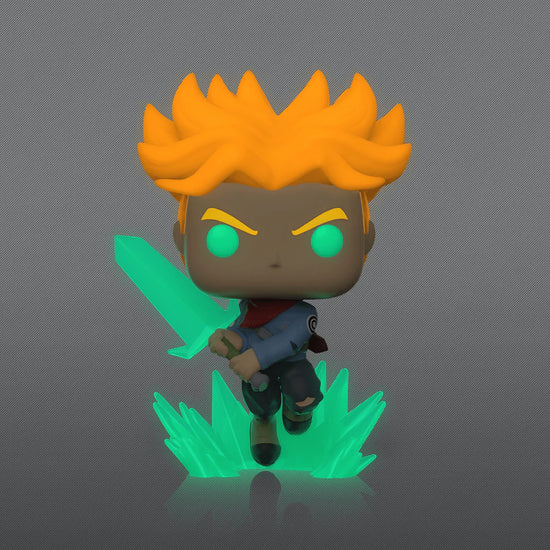 Funko Pop! Animation: Dragon Ball Super – Super Saiyan Trunks With Sword Glows In The Dark