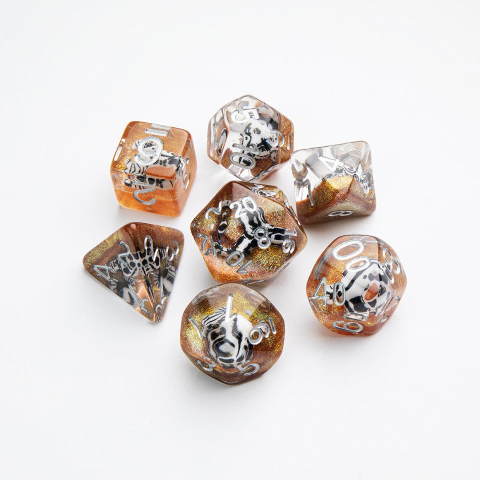 GameGenic - RPG 7 Dice Set - Embraced Series