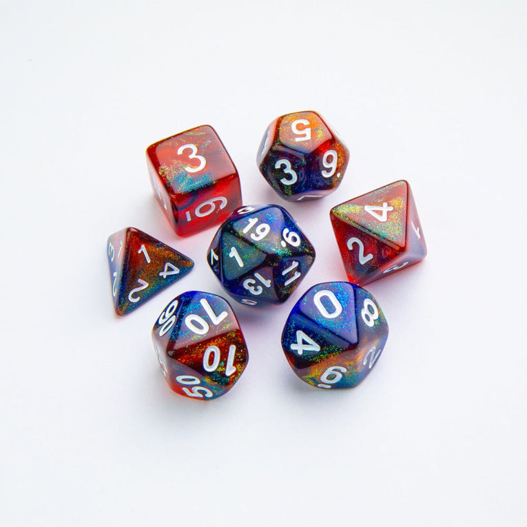 GameGenic - RPG 7 Dice Set - Galaxy Series