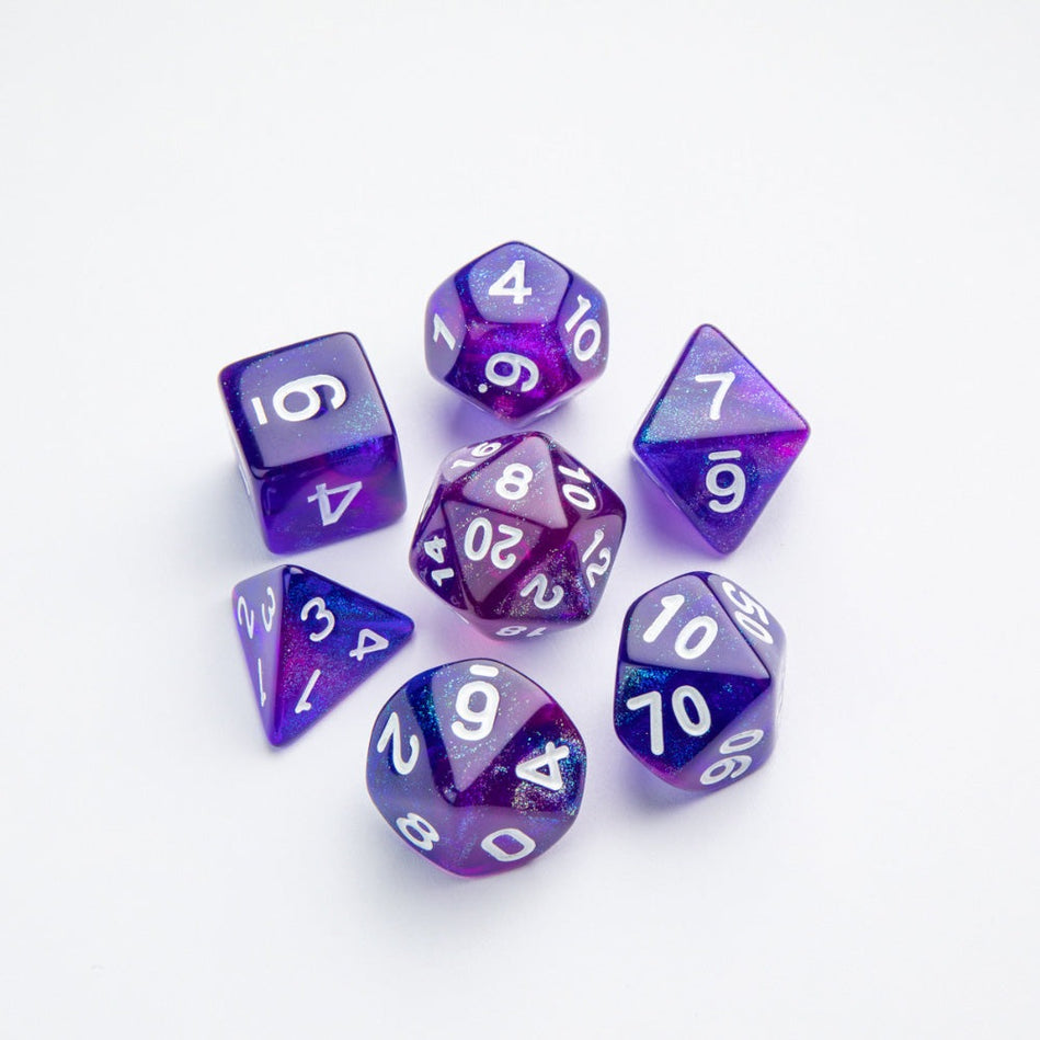 GameGenic - RPG 7 Dice Set - Galaxy Series