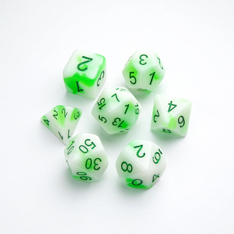 GameGenic - RPG 7 Dice Set - Glow Series