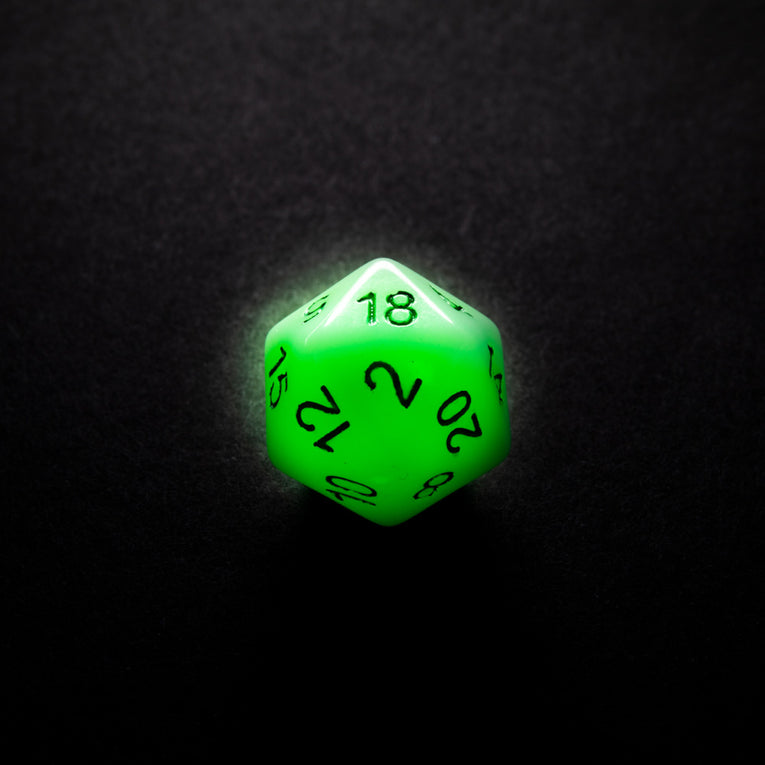 GameGenic - RPG 7 Dice Set - Glow Series