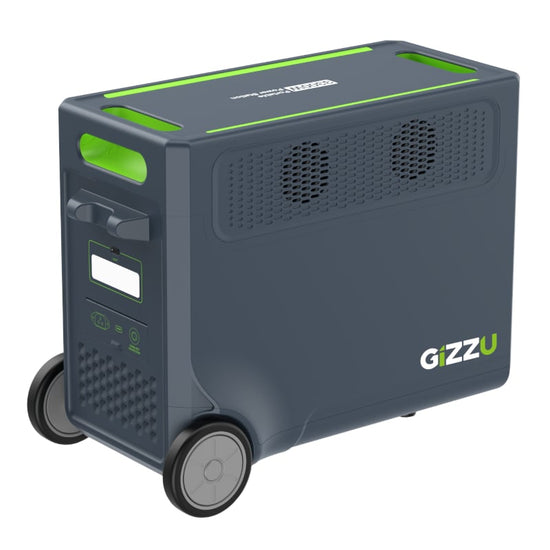 GIZZU HERO ULTRA 3840WH/3600W UPS FAST CHARGE LIFEPO4 PORTABLE POWER STATION