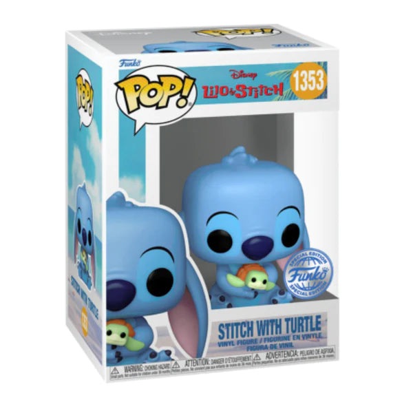 Funko Pop! Disney: Lilo and Stitch – Stitch with Turtle