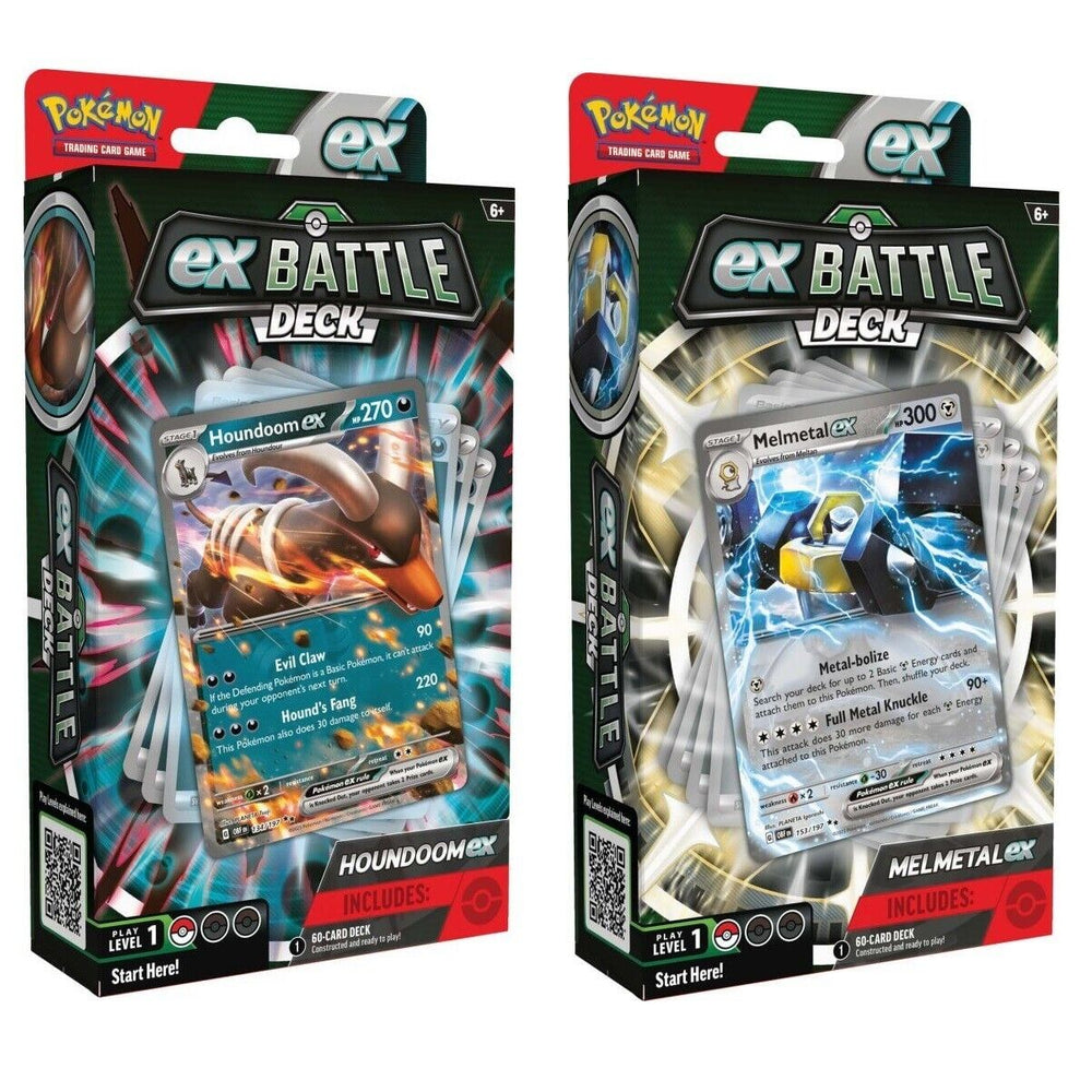 Pokémon: Houndoom ex & Melmetal ex Battle Decks