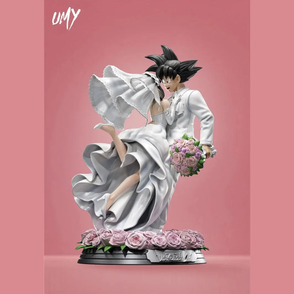 Goku & Qiqi Wedding Statue