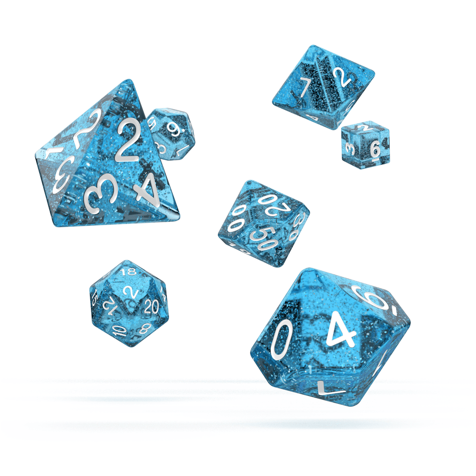 Oakie Doakie Dice - RPG Set - Speckled