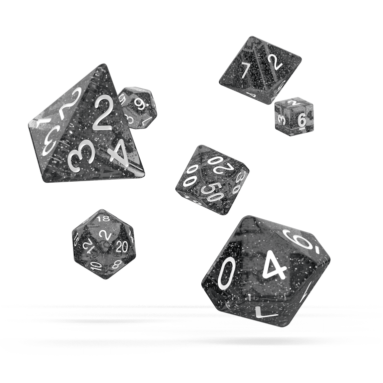 Oakie Doakie Dice - RPG Set - Speckled