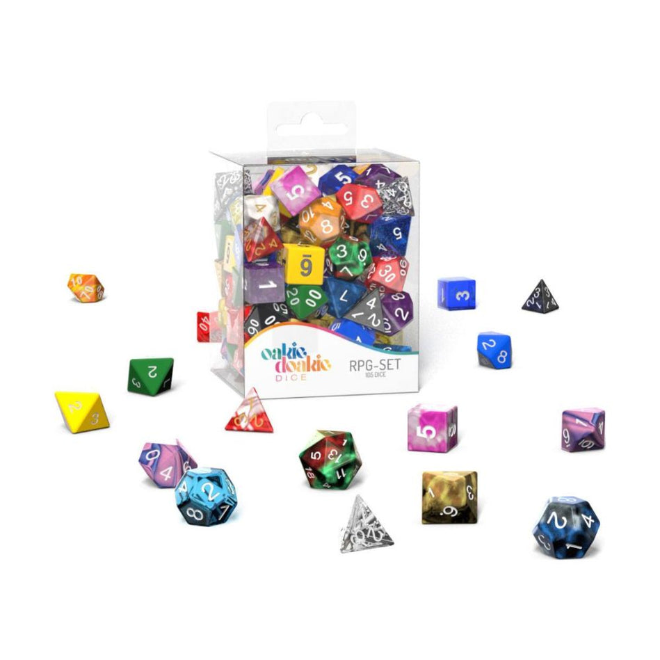 Oakie Doakie Dice RPG Set Mixed 105