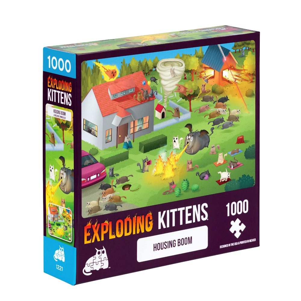 Exploding Kittens Puzzle - Housing Boom