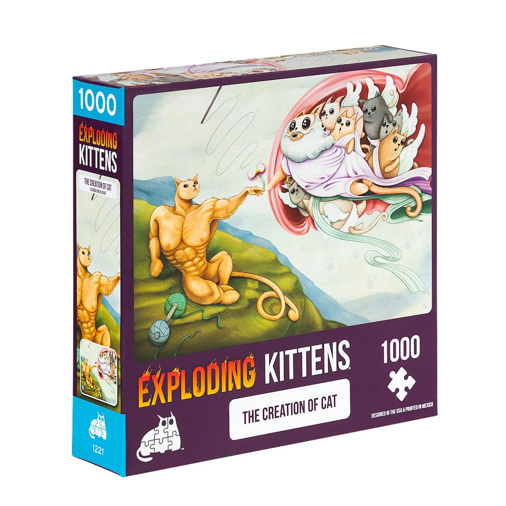 Exploding Kittens Puzzle - The Creation of Cat
