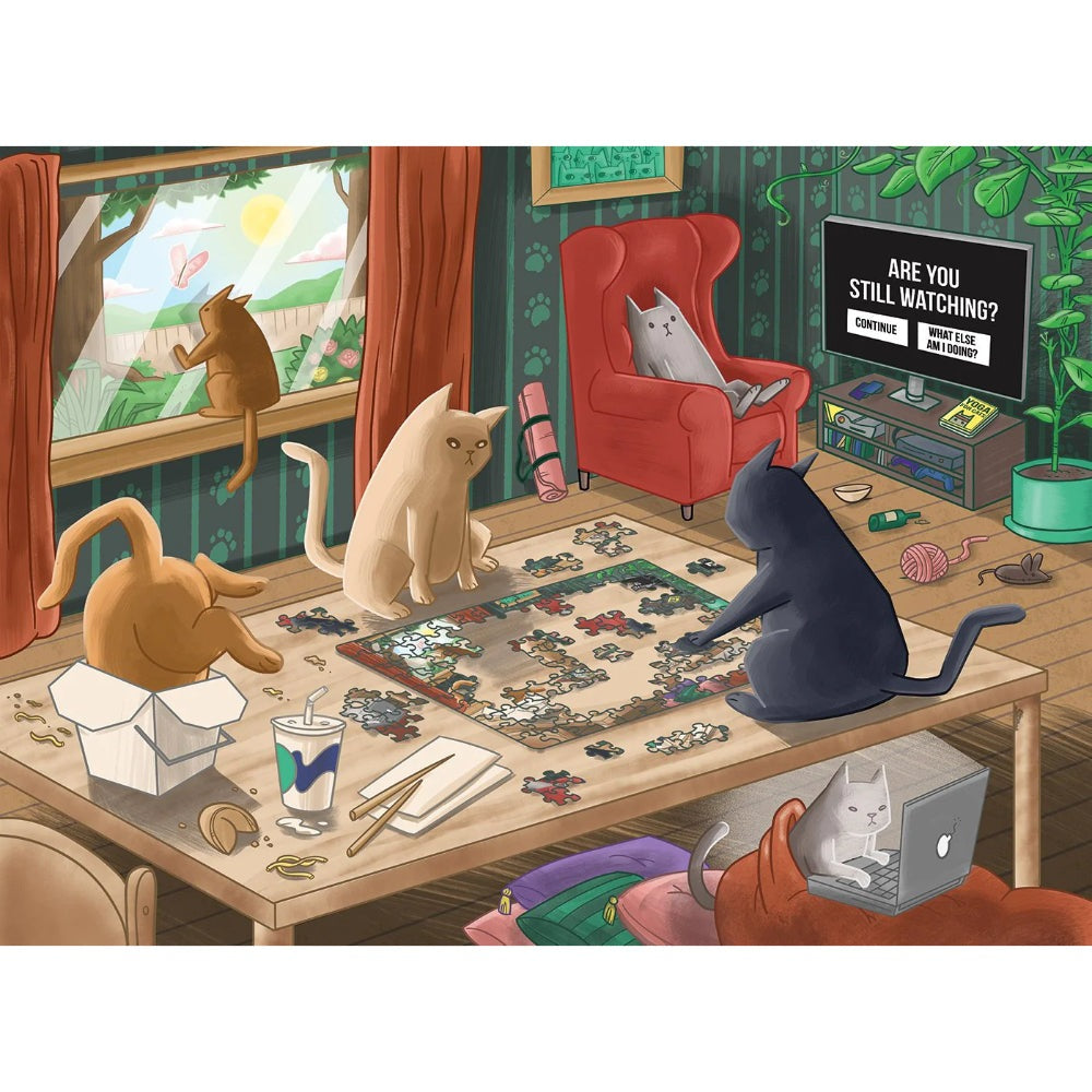 Exploding Kittens Puzzle - Cats In Quarantine