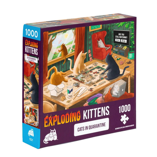 Exploding Kittens Puzzle - Cats In Quarantine