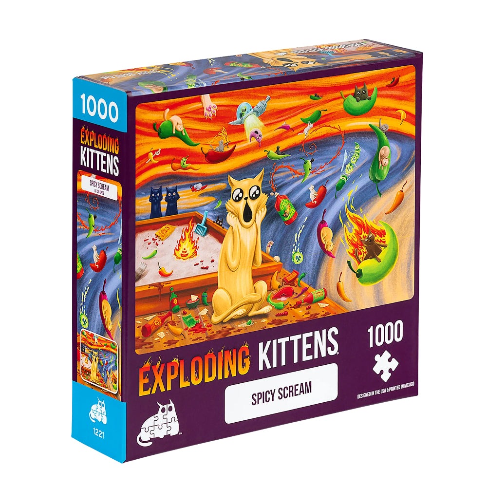 Exploding Kittens Puzzle - Spicy Scream