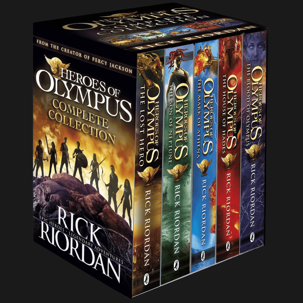 Heroes Of Olympus Complete Collection 5 Book Slipcase - Softcover