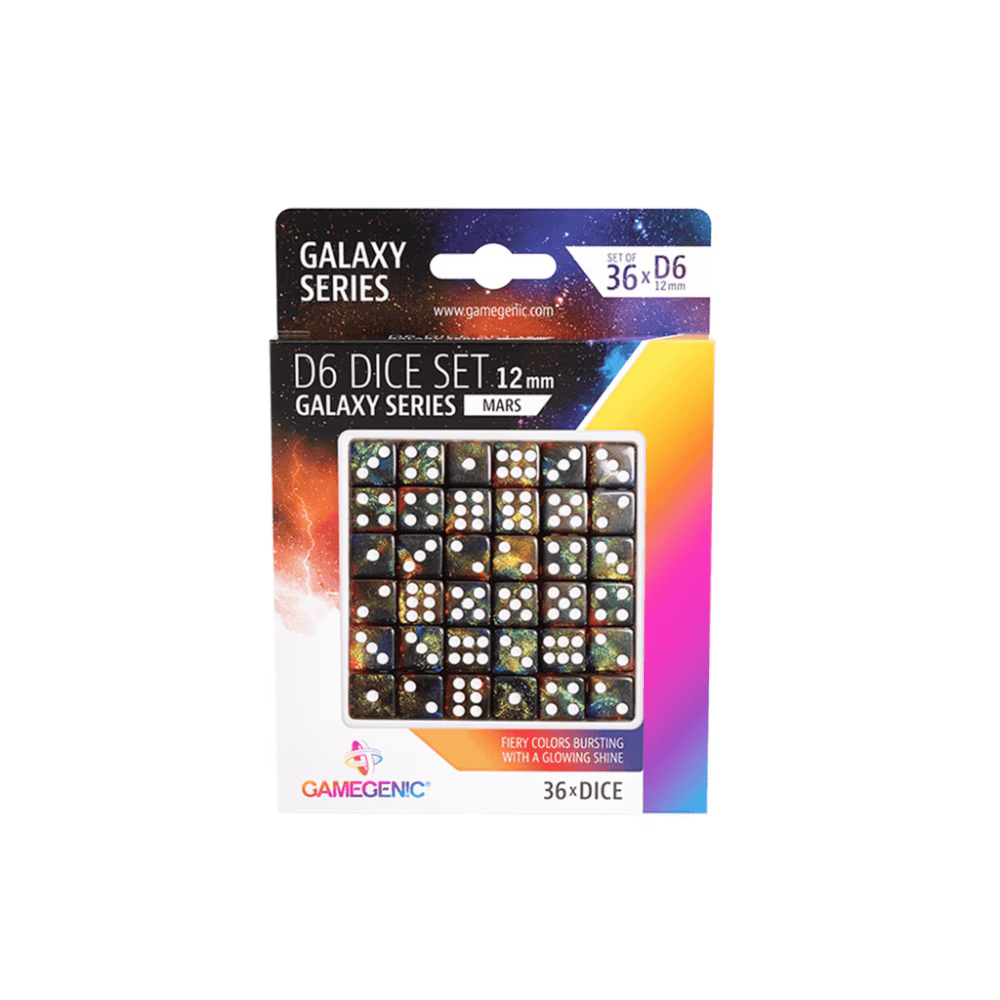 GameGenic - D6 Dice Set 12mm - Galaxy Series