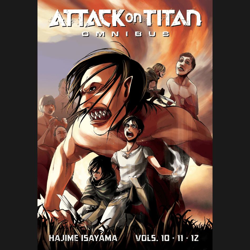 Attack on Titan Omnibus 4 Vol. 10-12