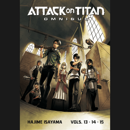 Attack on Titan Omnibus 5 Vol. 13-15