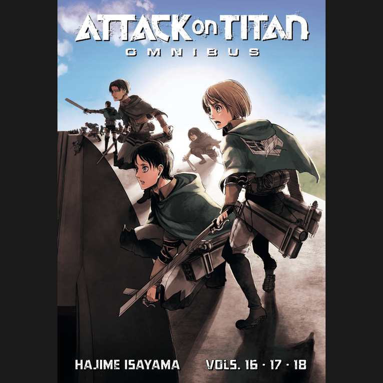 Attack on Titan Omnibus 6 Vol. 16-18