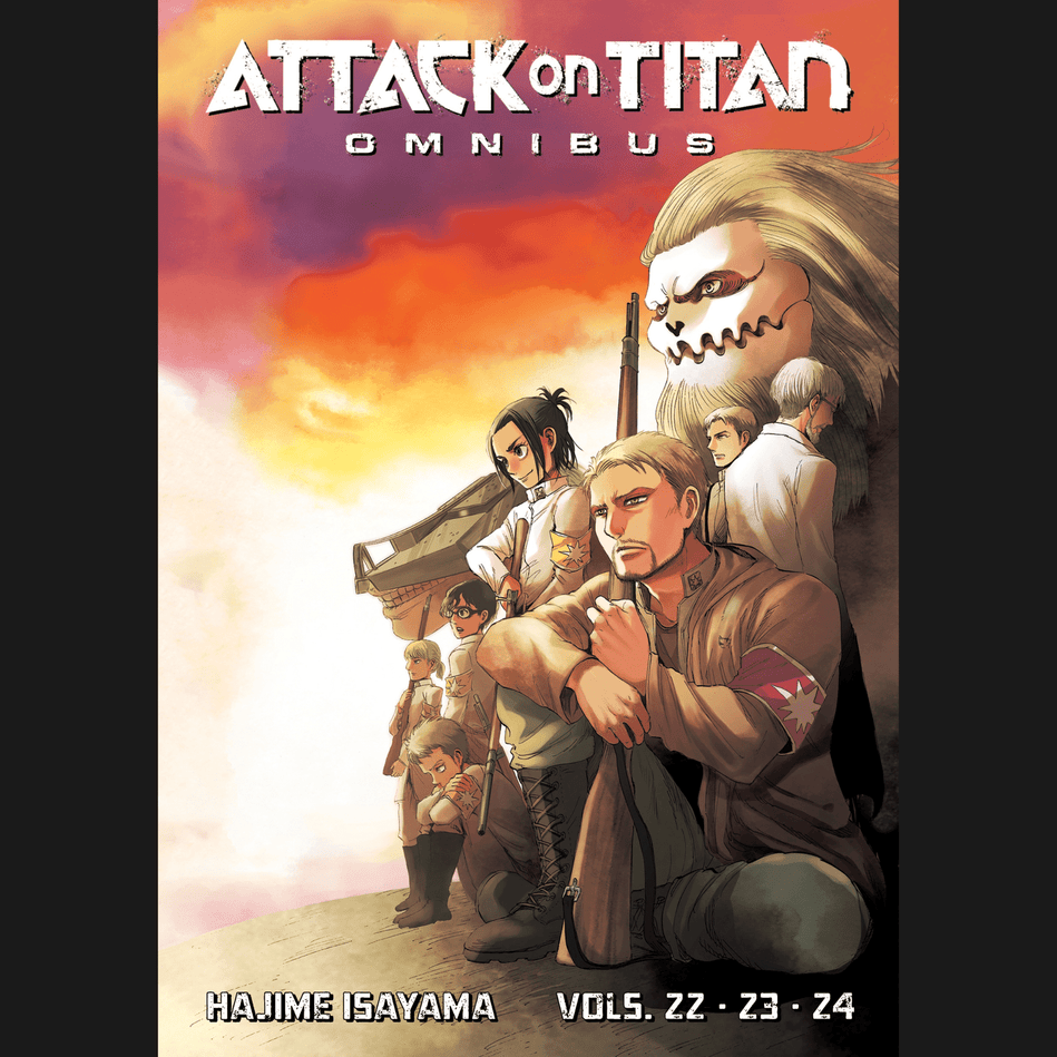 Attack on Titan Omnibus 8 Vol. 22-24