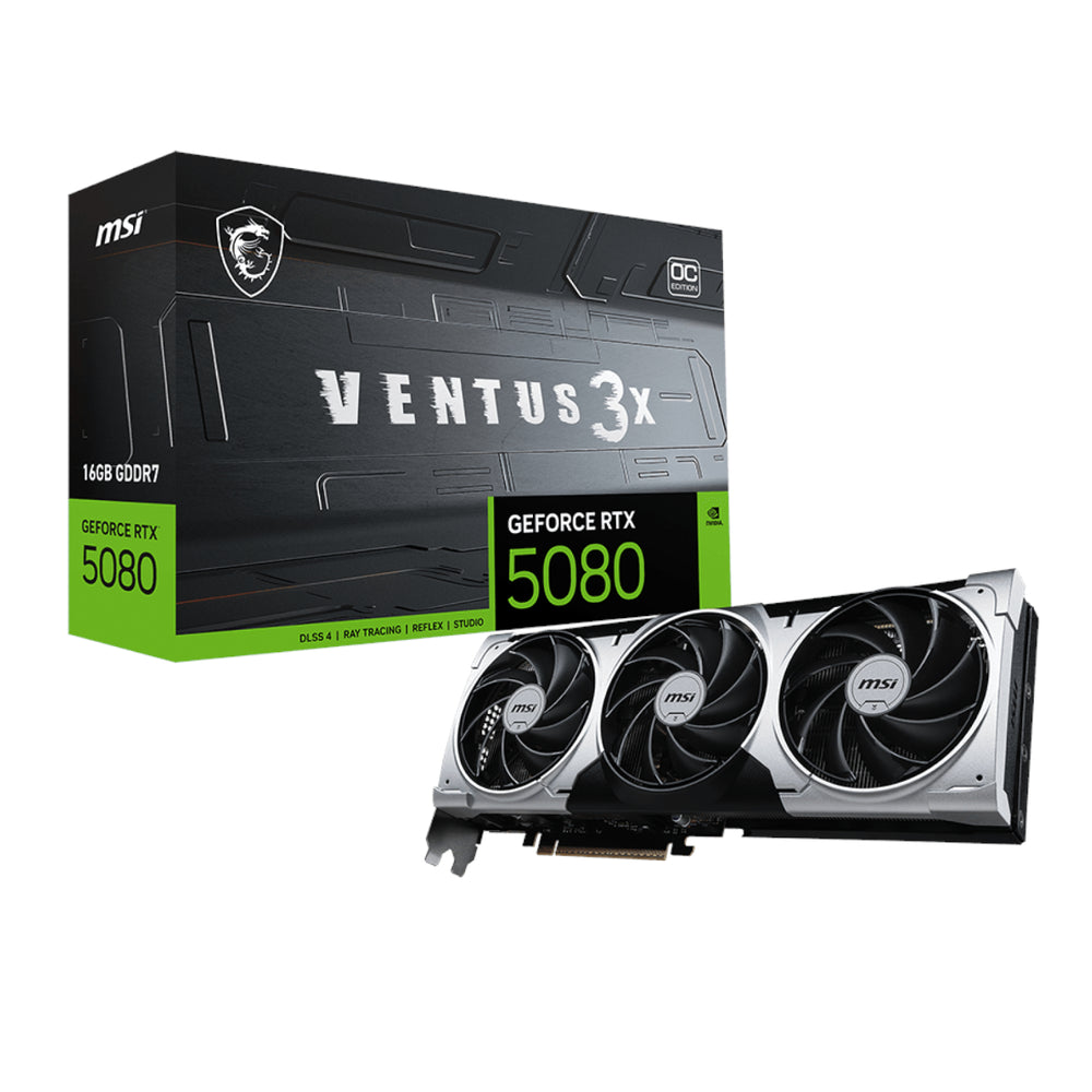 MSI GeForce RTX 5080 16G VENTUS 3X OC PLUS