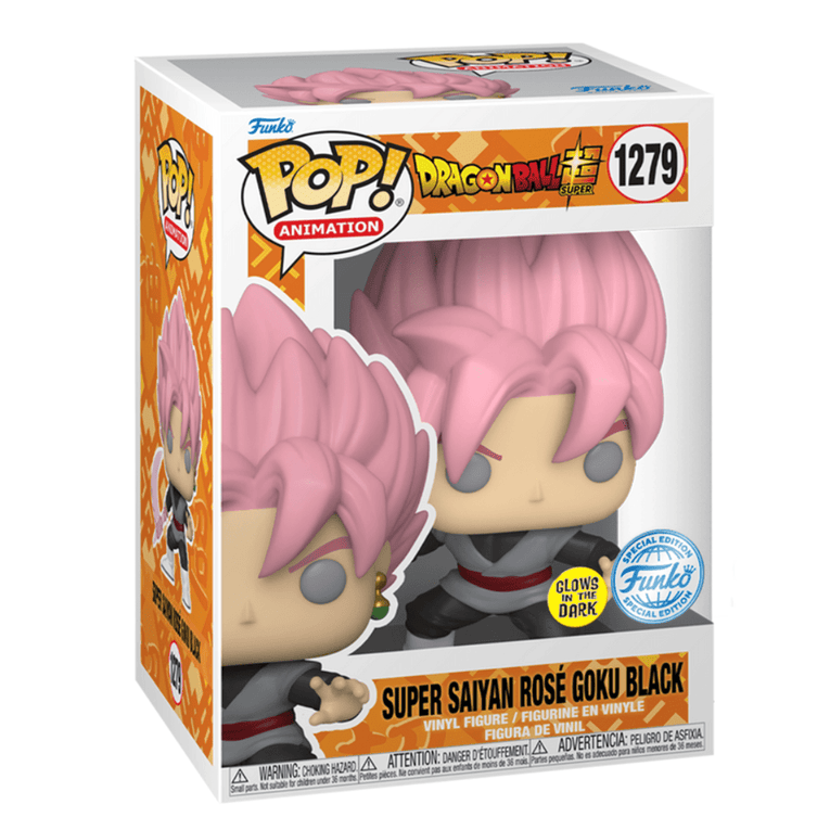 Funko Pop! Dragonball Z - Super Saiyan Rose Goku Black Glow