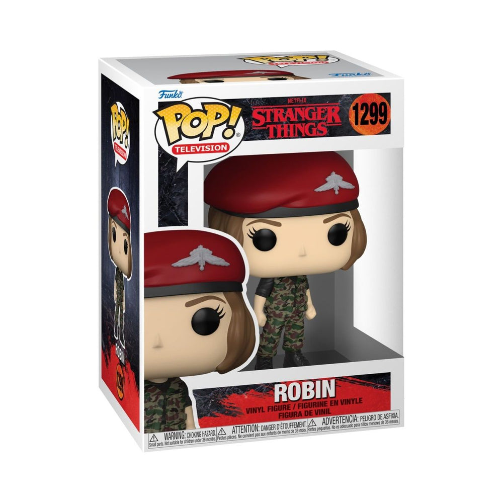 Funko Pop! Television: Netflix Stranger Things – Hunter Robin