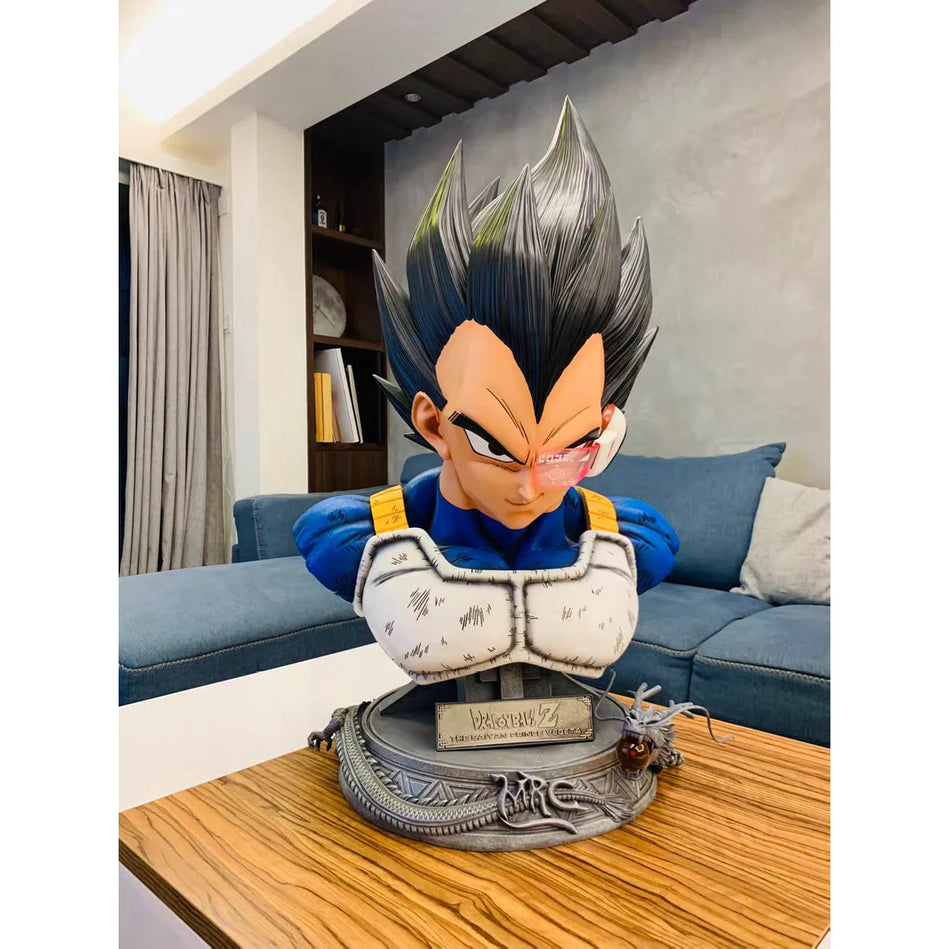 Vegeta Head-Shoulder Statue