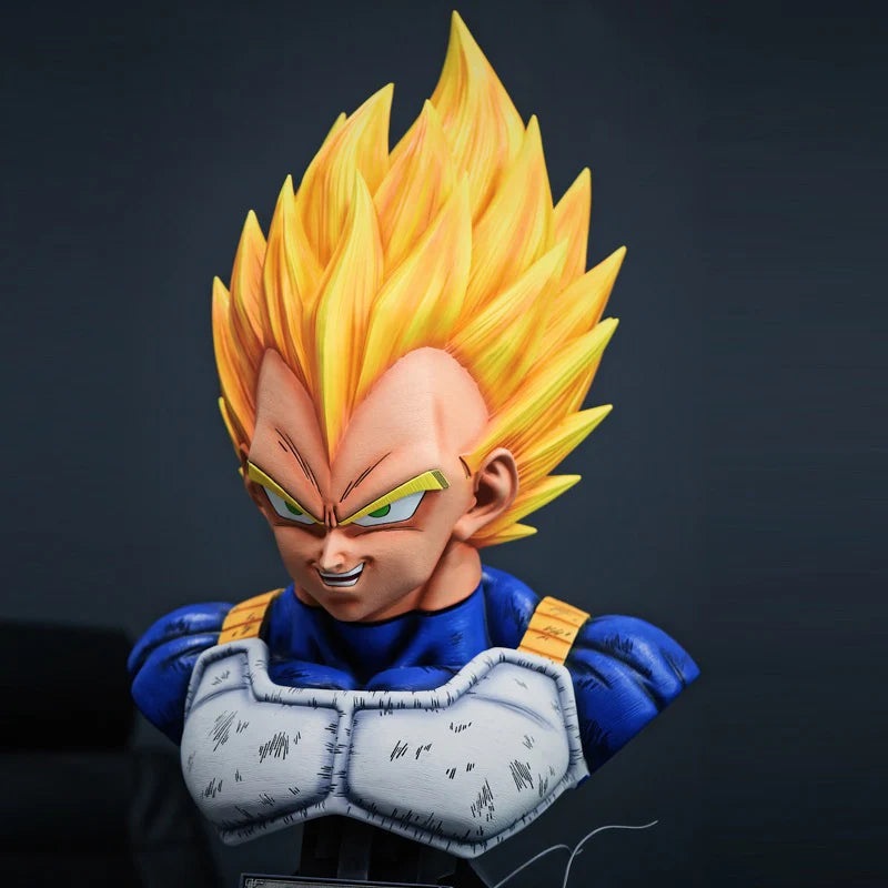 Vegeta Head-Shoulder Super Saiyan 2 Statue