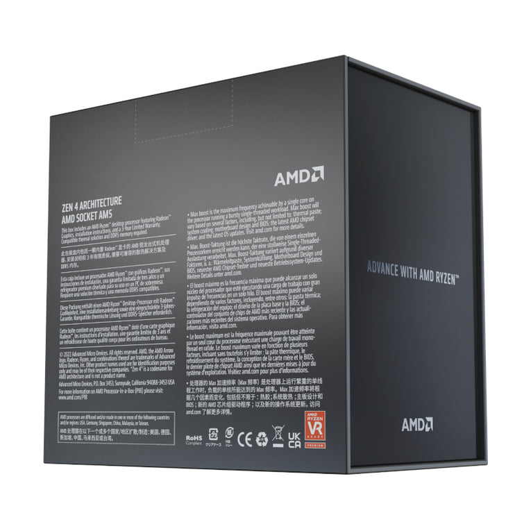 AMD RYZEN 9 7900X 12-Core 4.7GHz AM5 CPU