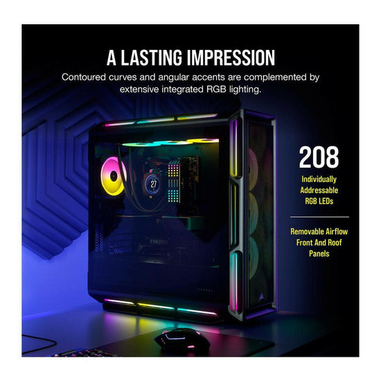 iCUE 5000T RGB Tempered Glass Mid-Tower ATX PC Case