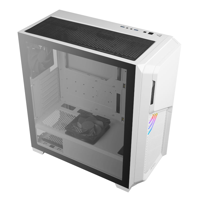 Antec DP502 ATX | Micro-ATX | ITX ARGB Mid-Tower Gaming Chassis - White