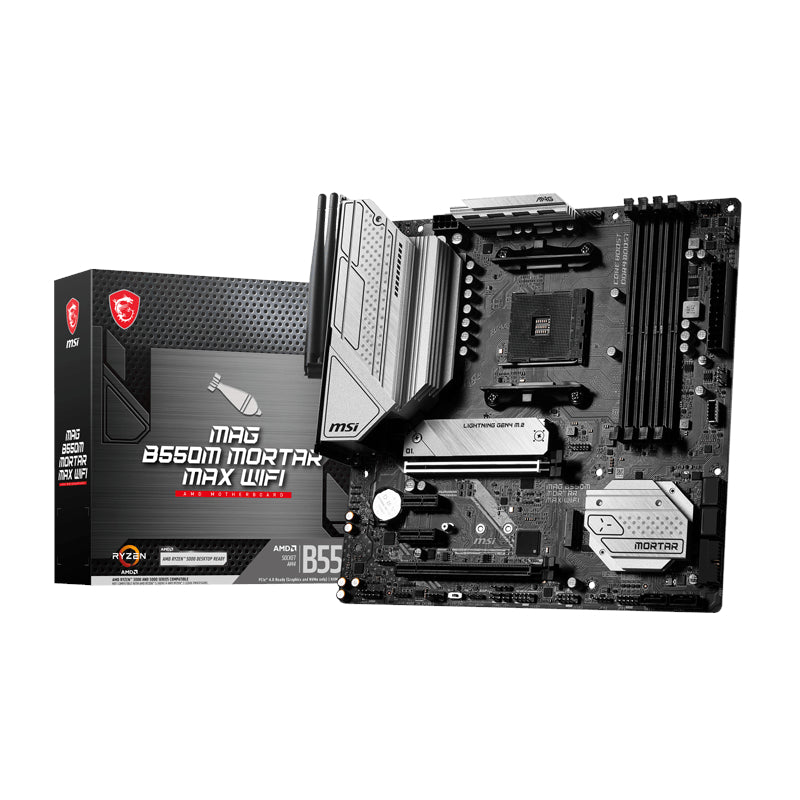 MSI AM4 MAG B550M MORTAR MAX WIFI