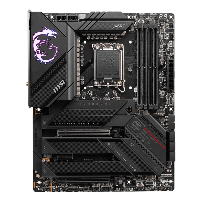 MSI MPG Z790 CARBON WIFI DDR5 LGA1700 ATX Gaming Motherboard