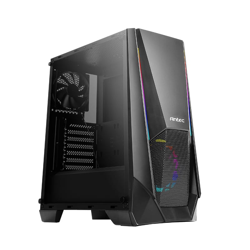 Antec NX310 ATX | Micro-ATX | ITX ARGB Mid-Tower Gaming Chassis - Black