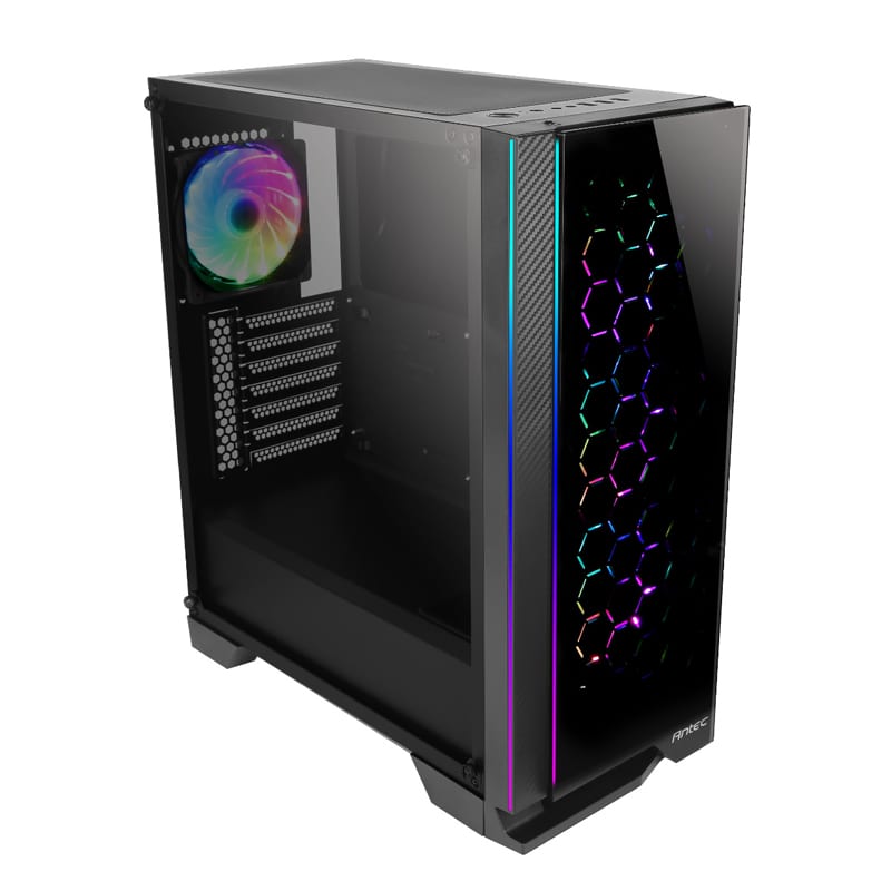 Antec NX600 ATX | Micro-ATX | ITX ARGB Mid-Tower Gaming Chassis - Black