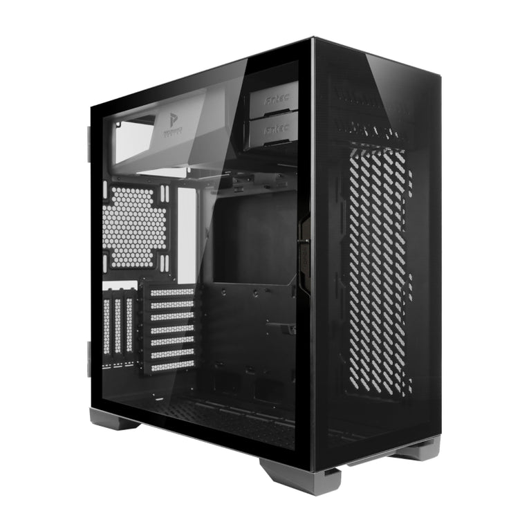 Antec P120 Crystal Tempered Glass Side/Front ATX Gaming Chassis Black