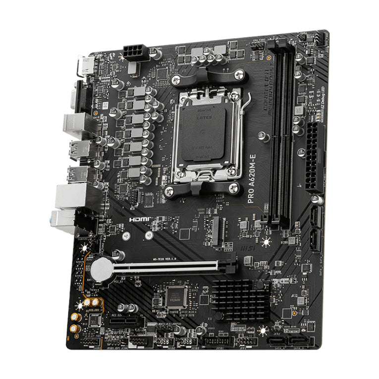 MSI PRO A620M-E AMD AM5 mATX Gaming Motherboard