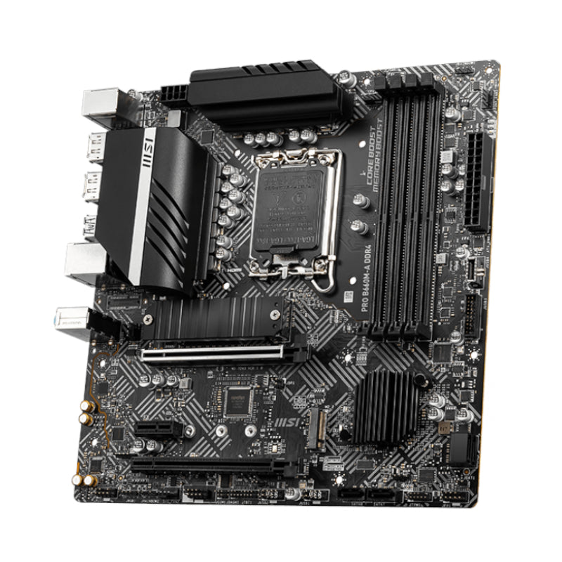 MSI PRO B660M-A DDR4 Intel LGA1700 mATX Motherboard