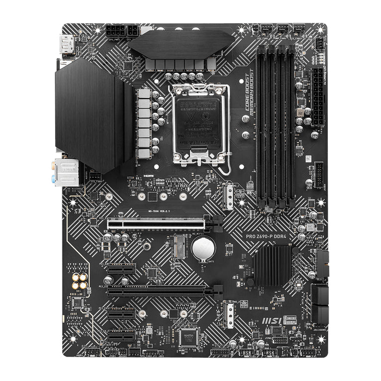 MSI PRO Z690-P-DDR4 LGA1700 ATX Gaming Motherboard