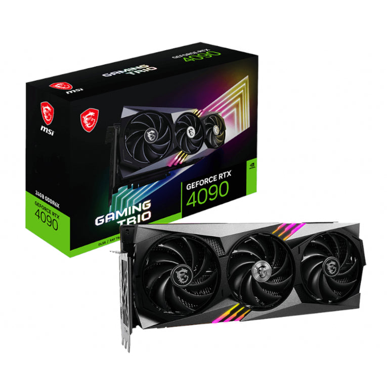 MSI Nvidia GeForce RTX 4090 Gaming Trio 24G GDDR6X 384-BIT Graphics Card