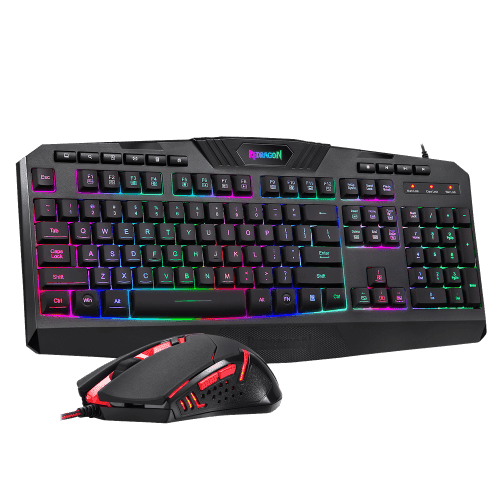 REDRAGON Black Gaming Keyboard & Mouse Combo